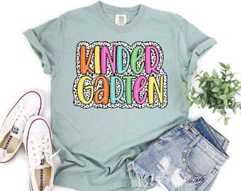 Comfort Colors Dalmatian Kindergarten Teacher Shirt