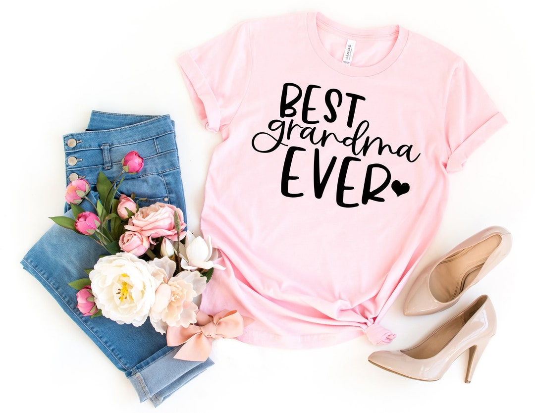 Best Grandma Ever Shirt, Grandma Shirt, Promoted to Grandma, Grandma