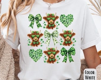 St. Patrick's Day Cow Shirt: Lucky Heifer Tee