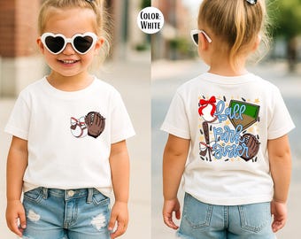 Ball Park Sister Shirt: Girls Baseball Sister Shirts
