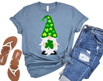 Shamrock Gnome St Patrick's Day Shirt