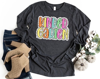 Dalmatian Kindergarten Teacher Long Sleeve Shirt