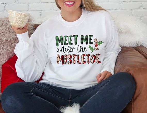 Mistletoe sweater top