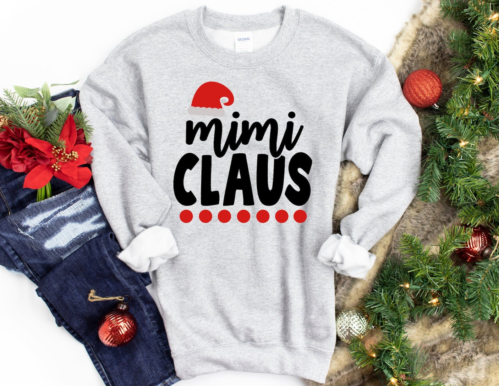 mimi claus sweatshirt