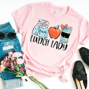 Lunch Lady Shirt: Cafeteria Worker Graphic Tee