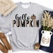 Hello Pumpkin Sweatshirt //  Fall Sweatshirt // Pumpkin Sweatshirt // Fall Time Sweatshirt // Fall Shirt // Leopard Pumpkin Sweatshirt 