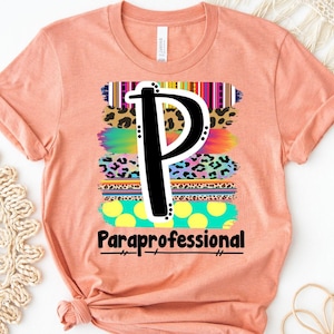 Paraprofessional Swatches Shirt, Para Shirt, Paraprofessional Gift, Paraprofessionals