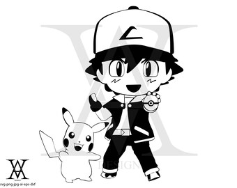 Download Free Pikachu Svg Etsy SVG Cut Files