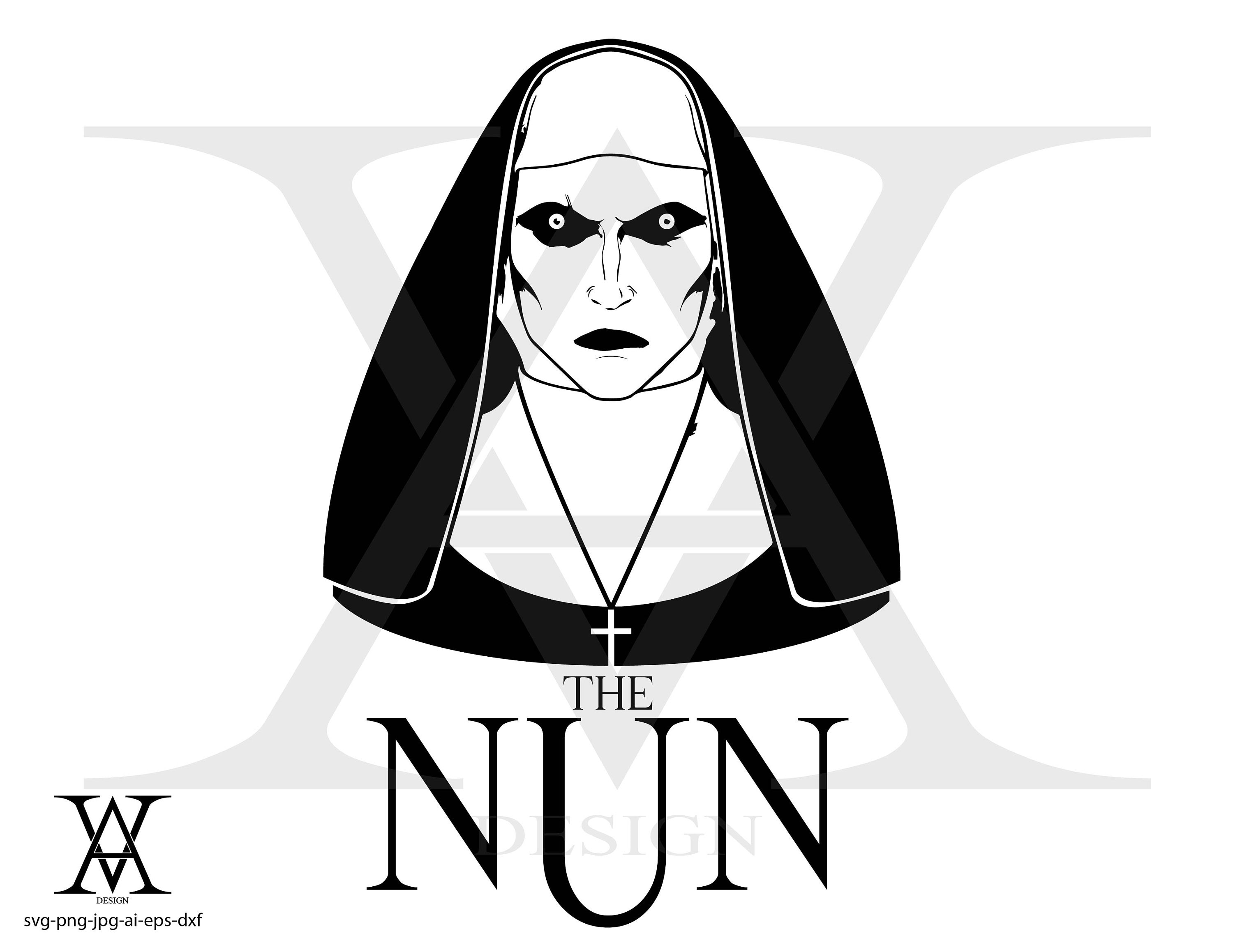 La NUN Im genes Predise adas Del Terror Silueta DESCARGA Etsy M xico la-nun-im-genes-predise-adas-del-terror-silueta-descarga-etsy-m-xico