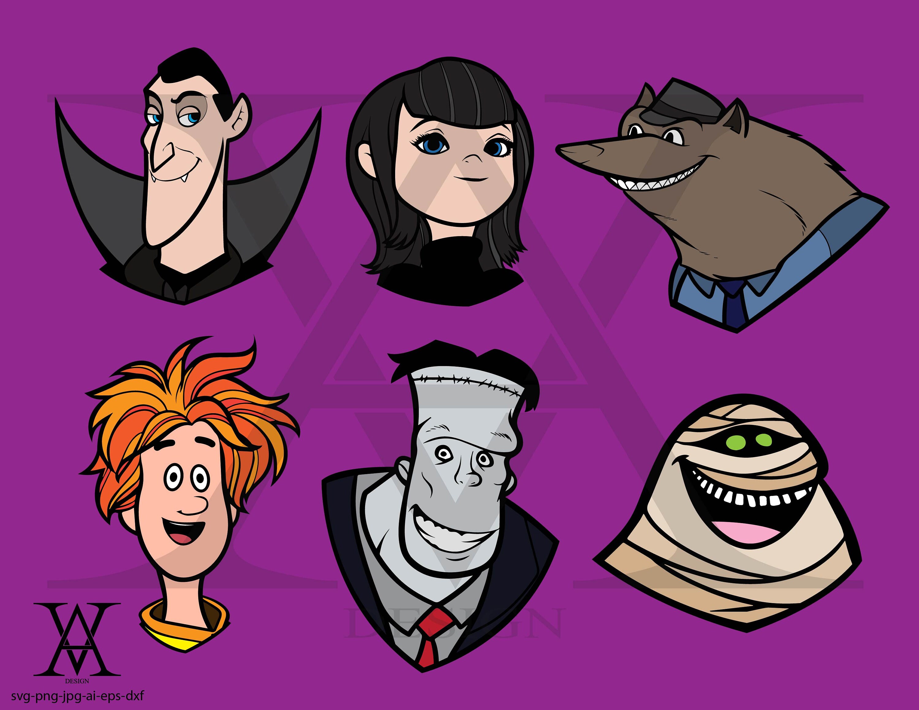 Hotel Transylvania Svg - Etsy