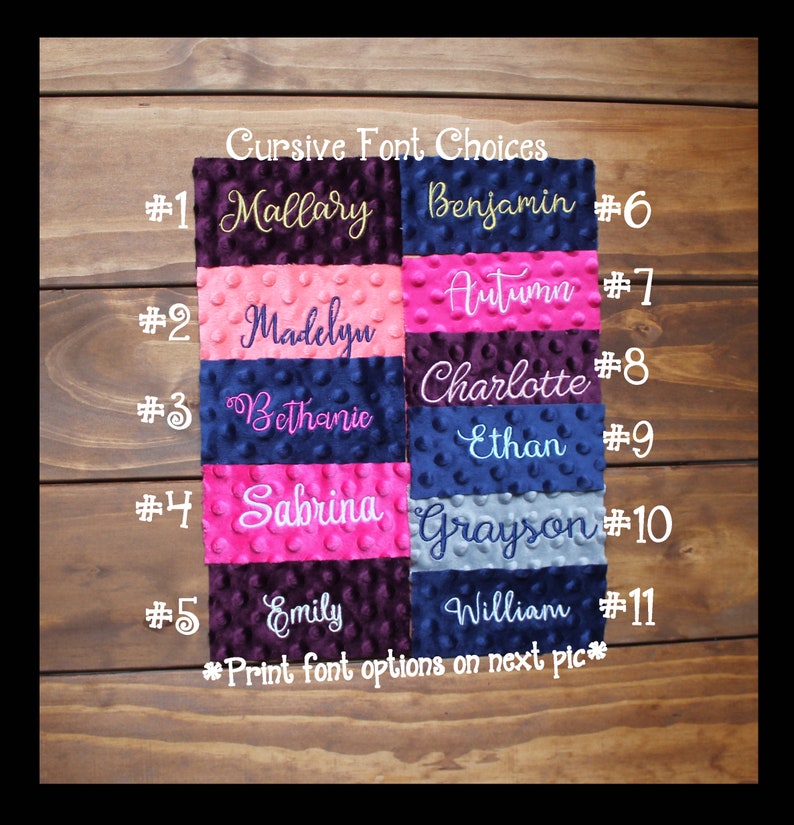 Floral Monogram Minky Blanket Lovey,Personalized Floral Minky Baby Girl Blanket,Floral Blanket,Baby Shower Gift,Custom Floral Baby Blanket