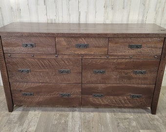 Reclaimed barnwood dresser, chest of drawers, rustic dresser, solid wood dresser with drawers, reclaimed wood dresser with storage