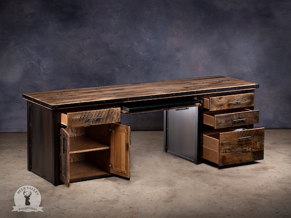 Large wooden sale executive desk