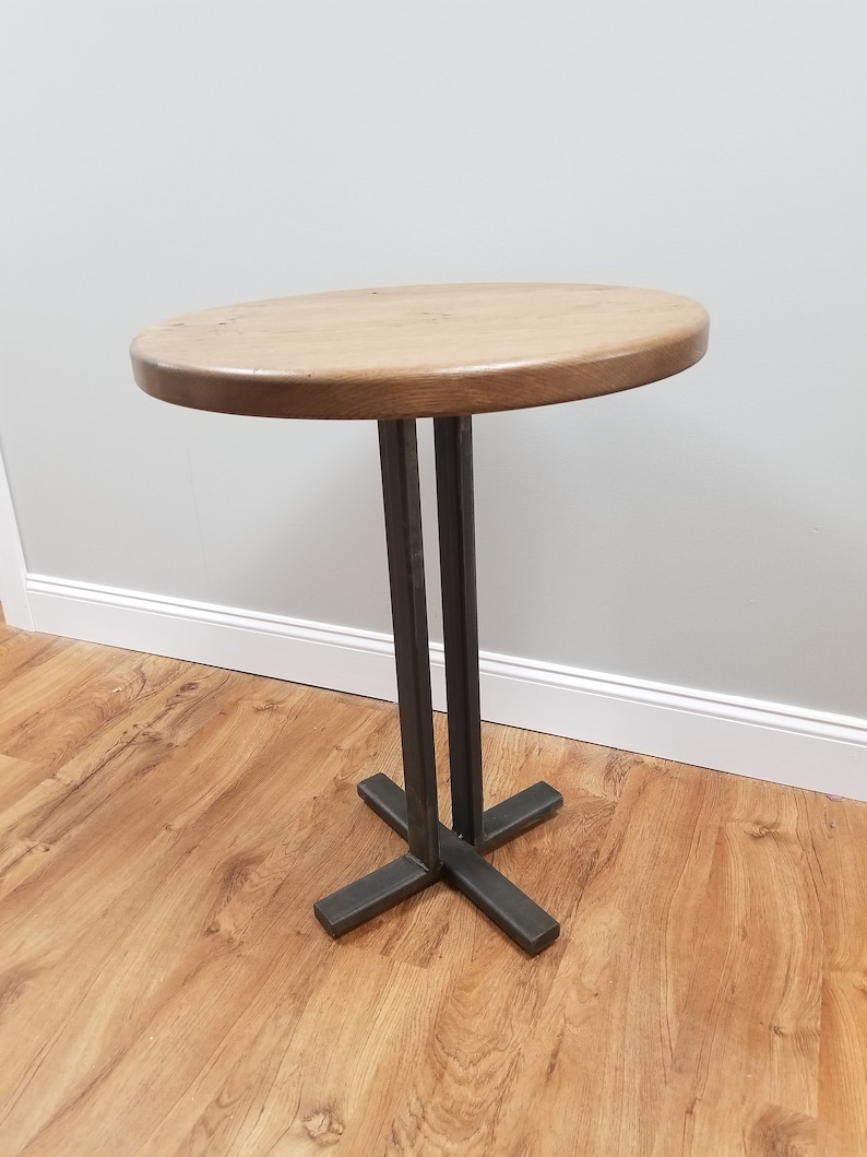Small 24 wood bistro table Etsy