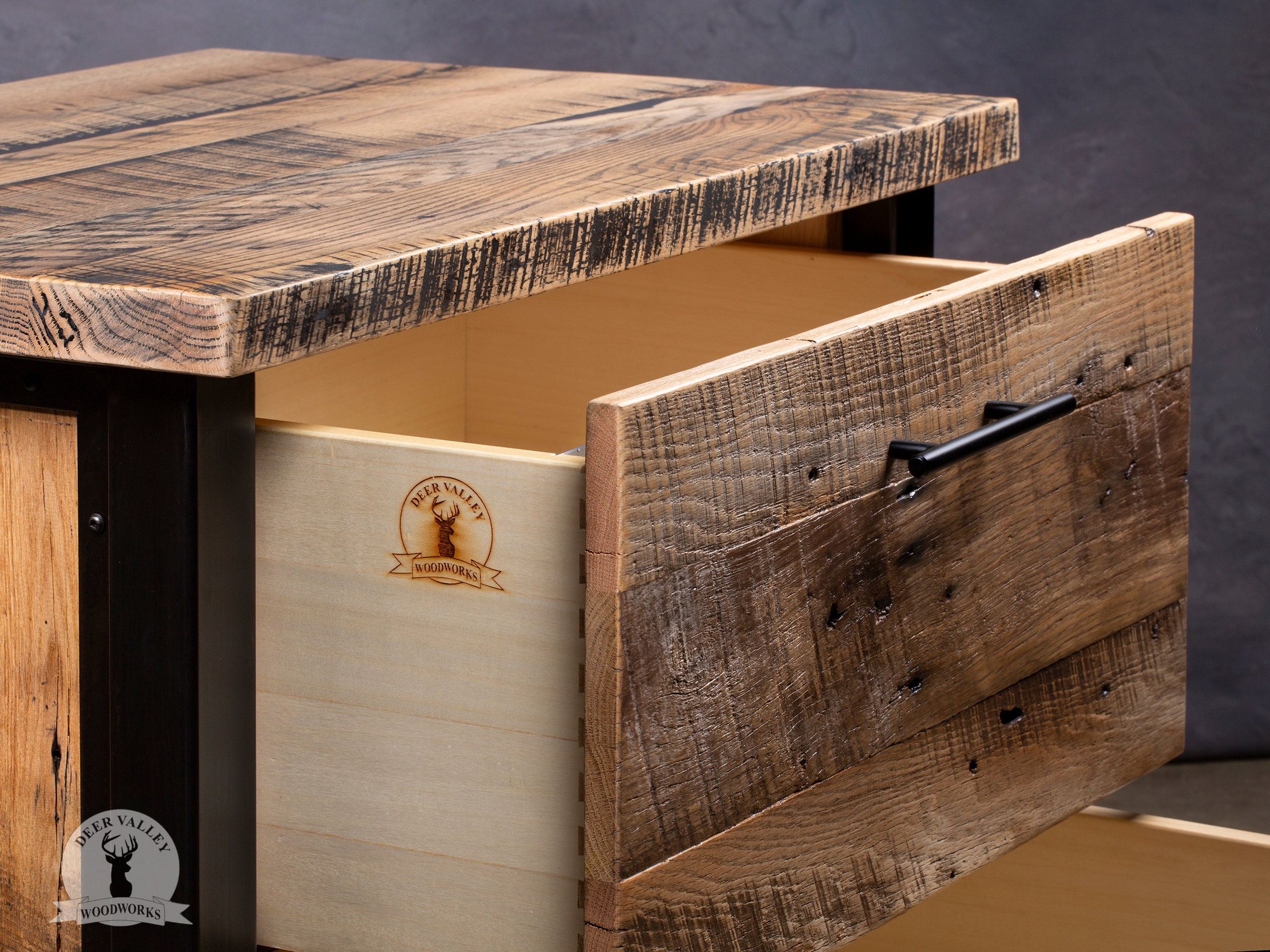 Barnwood file cabinet deals