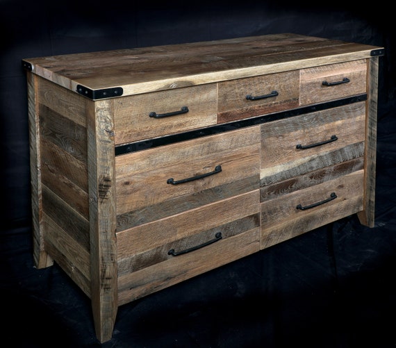 Rustic Bedroom Dresser Farmhouse Dresser Solid Wood Bedroom | Etsy