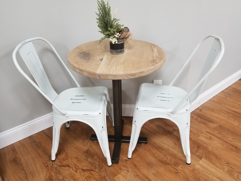 Small 24 wood bistro table | Etsy