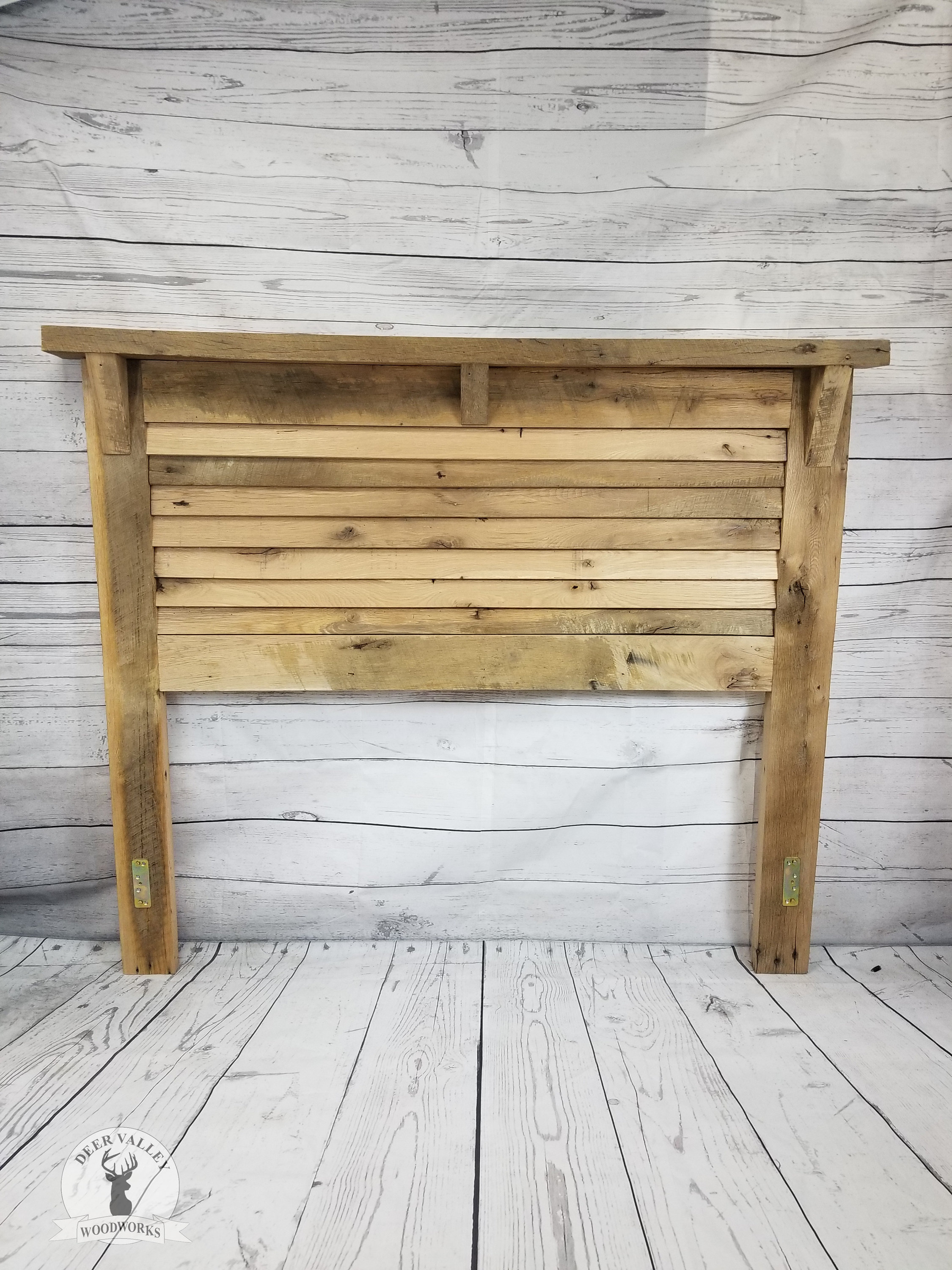 Rustic Barnwood Headboard Reclaimed Wood Queen Headboard Etsy