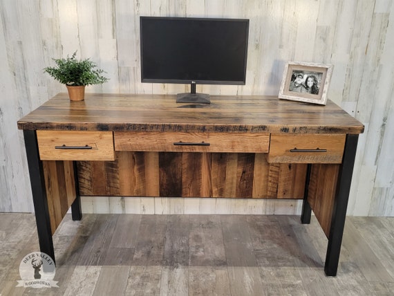 Barnwood cheap writing desk