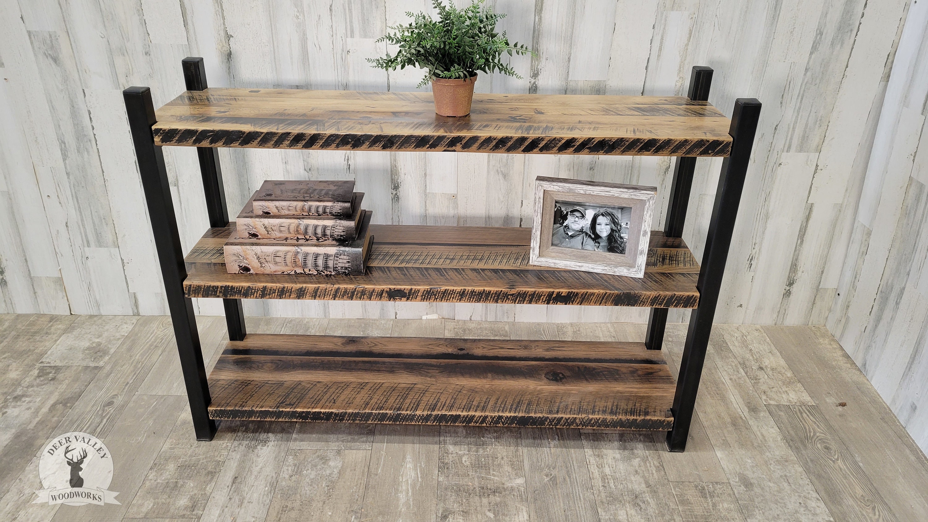 Buy Hand Crafted Reclaimed Wood Shelf, Rustic Shelf, Barnwood Shelves, Free  Standing Shelf, made to order from Deer Valley Woodworks