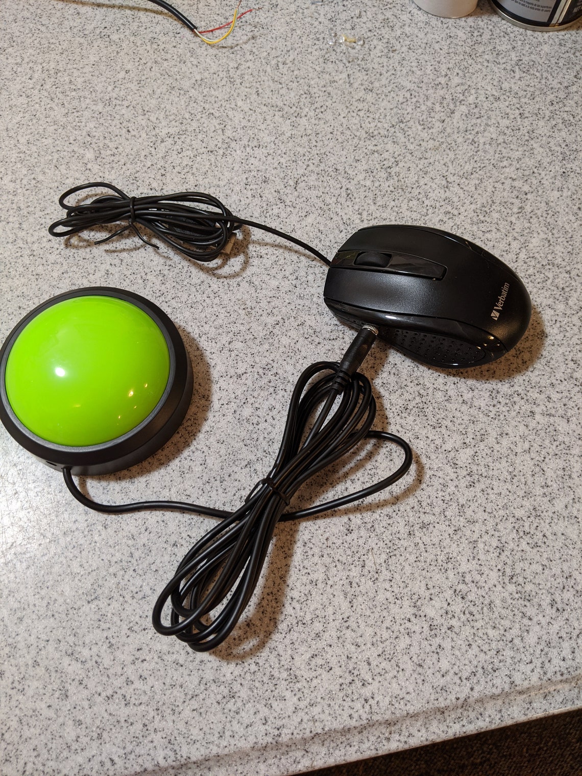 Switch Adapted USB Computer Mouse Special Needs Etsy