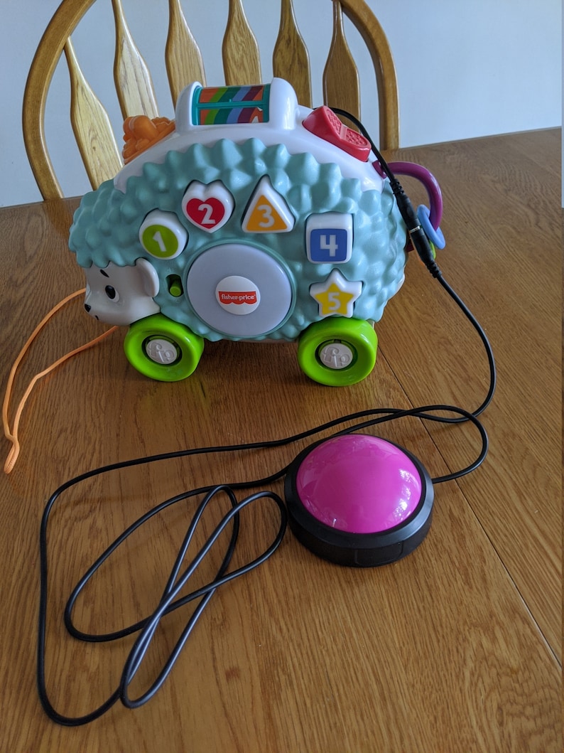 Switch Adapted Toy Fisher Price Linkimals Hedgehog | Etsy