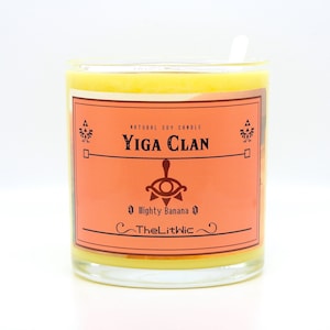 Yiga Clan Legend of Zelda Inspired 9oz. Natural Soy Wax Candle