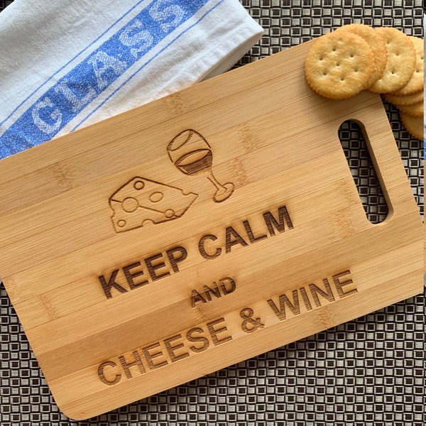 Personalised Cheese Board Engraved Chopping Board Birthday Gift House Warming Gift Wedding Gift