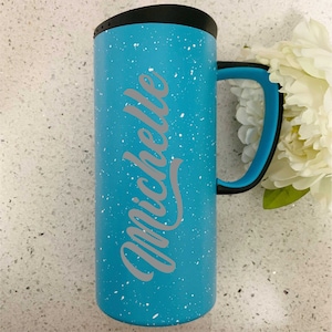 Personalised Stainless Steel Travel Mug, Engraved Travel Mug