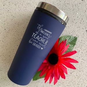 Personalised Teachers Gift Thermo Travel Mug, Coffee Mug, Personalised Engraved Mug , Present Gift Teacher Christmas Gift