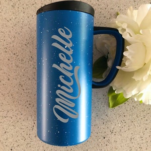 Personalised Stainless Steel Travel Mug, Engraved Travel Mug