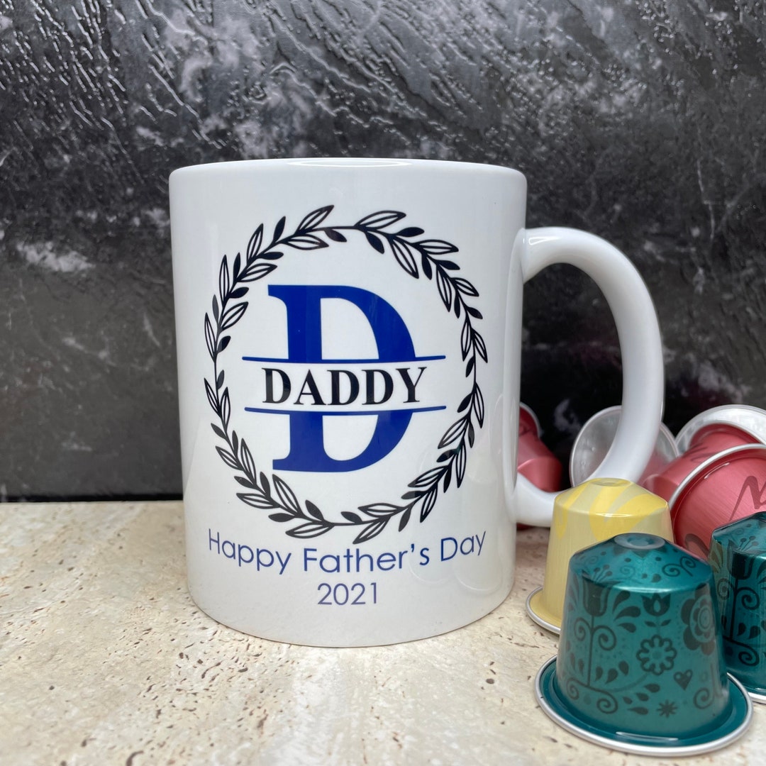 Fathers Day Mug Personalised Fathers Day Gift Custom Mug for Dad Poppy