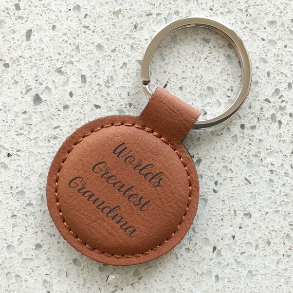 Keychain - Bottle Opener - Worlds best Aunt - Leather Keychain - Bottle Opener - Worlds best Aunt - Leather