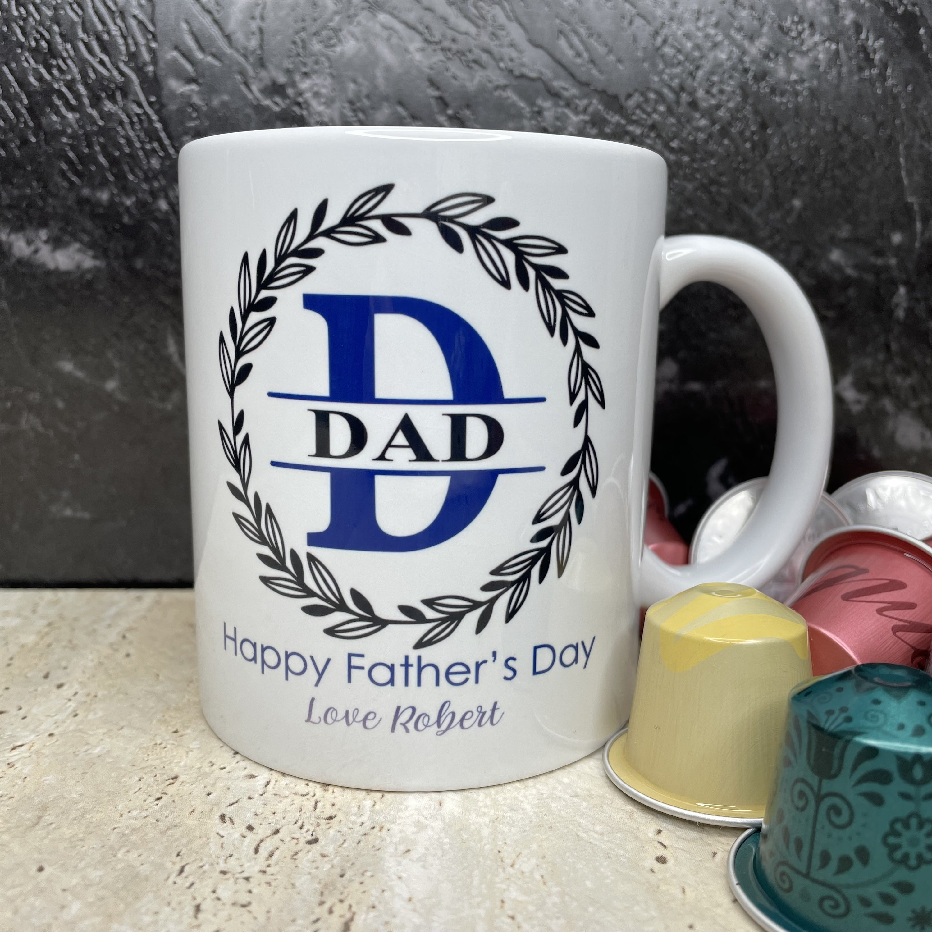 Fathers Day Mug Personalised Fathers Day Gift Custom Mug for Etsy