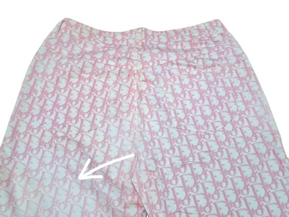 新品　Christian Dior vintage slacks ビッグサイズ Vintage Pants Christian Dior John Galliano Floral Paisley