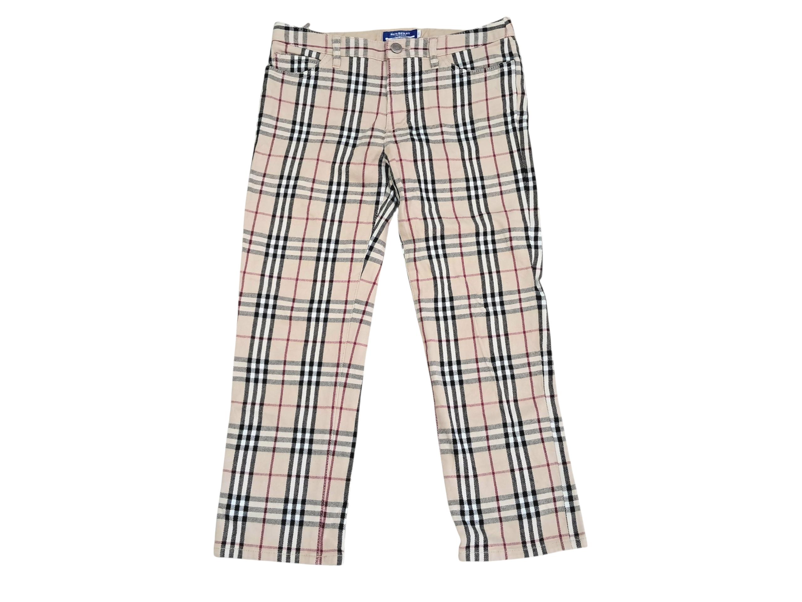 Burberry Nova Check Pants - Etsy
