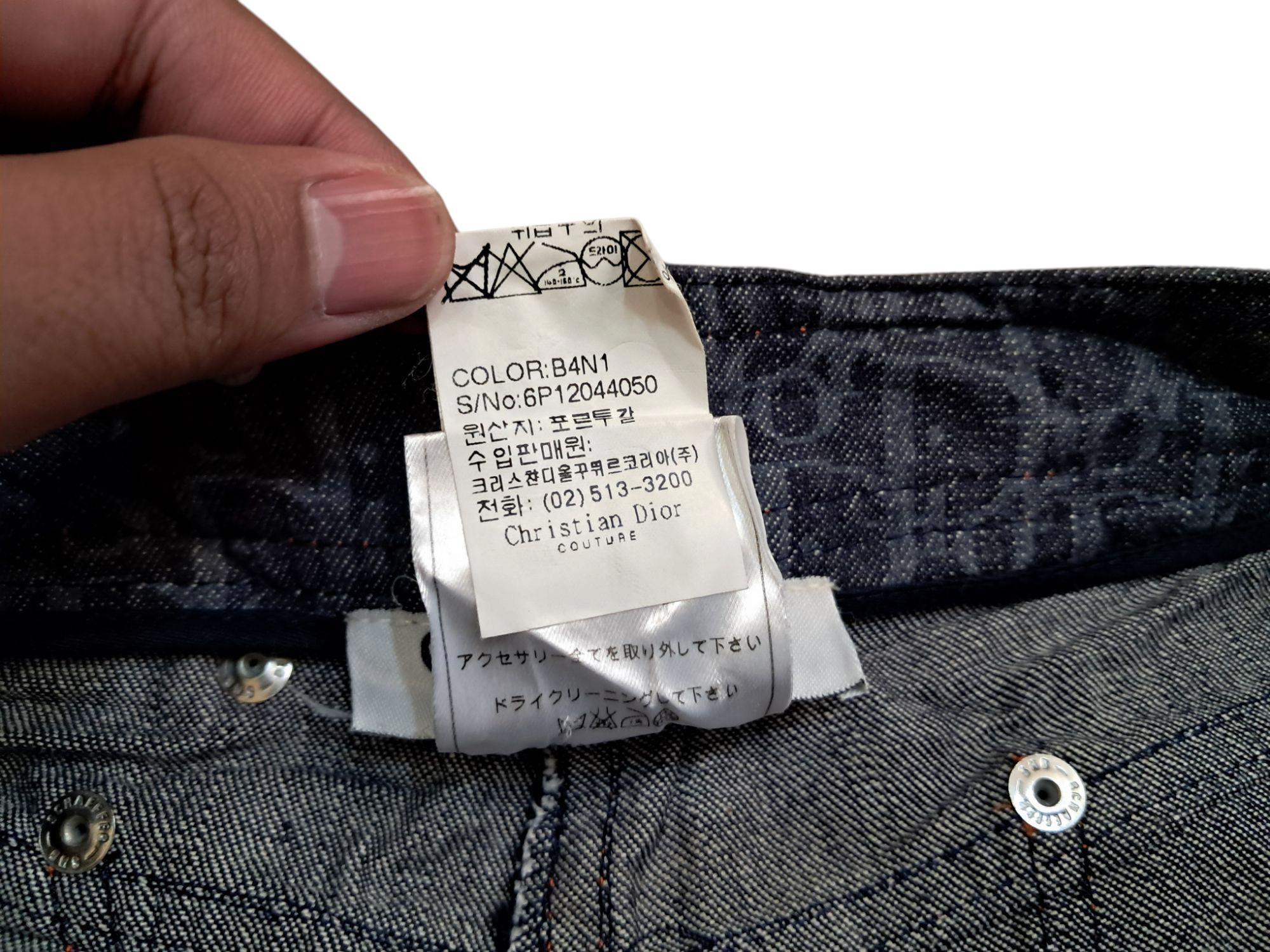Vintage Christian Dior Monogram Denim Cropped Pants W30 - Etsy