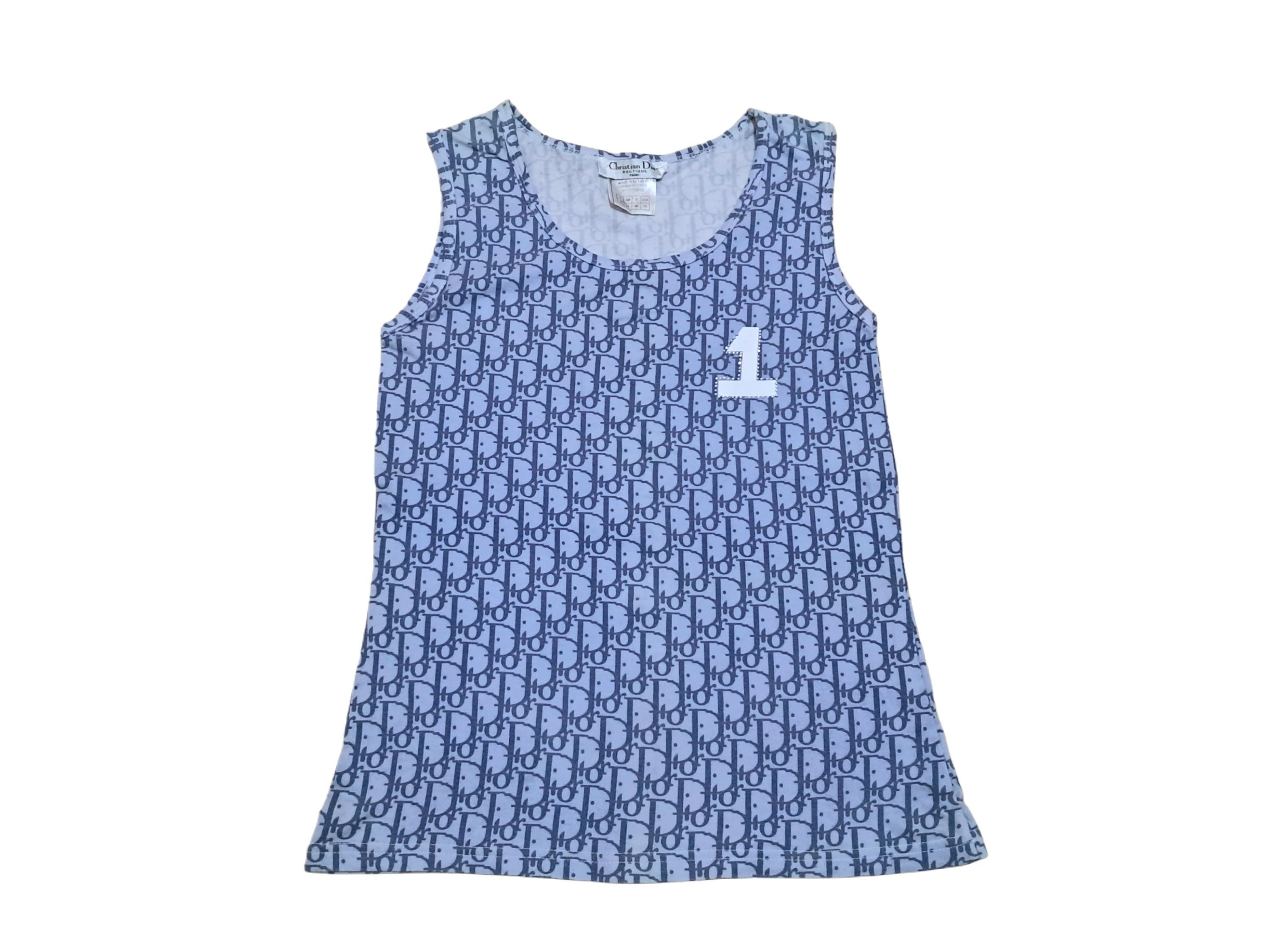 Vintage Christiam Dior Monogram Tank Top Christian Dior Tee - Etsy