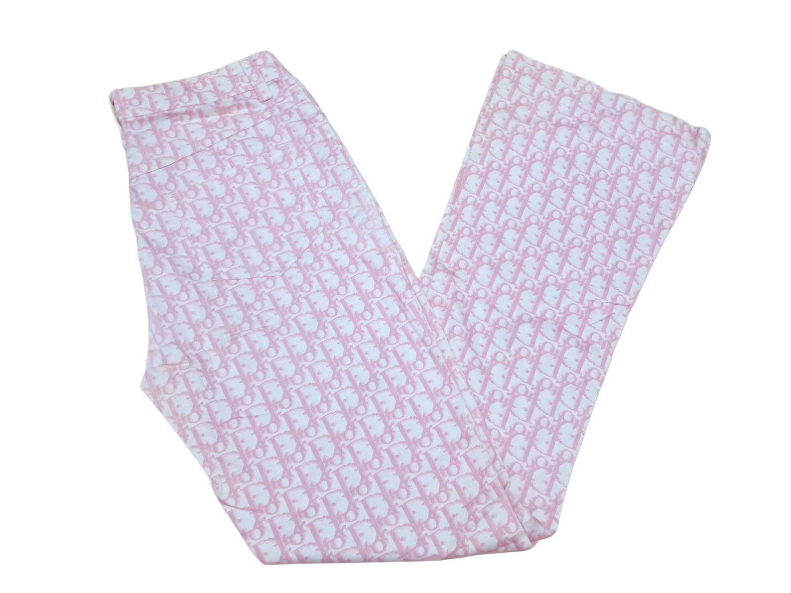 Vintage Christian Dior Monogram Trouser Pants Pink Size 29 - Etsy