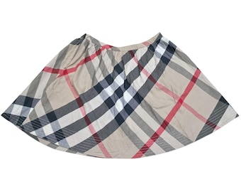 Minifalda vintage BURBERRY London Nova Check para adulto