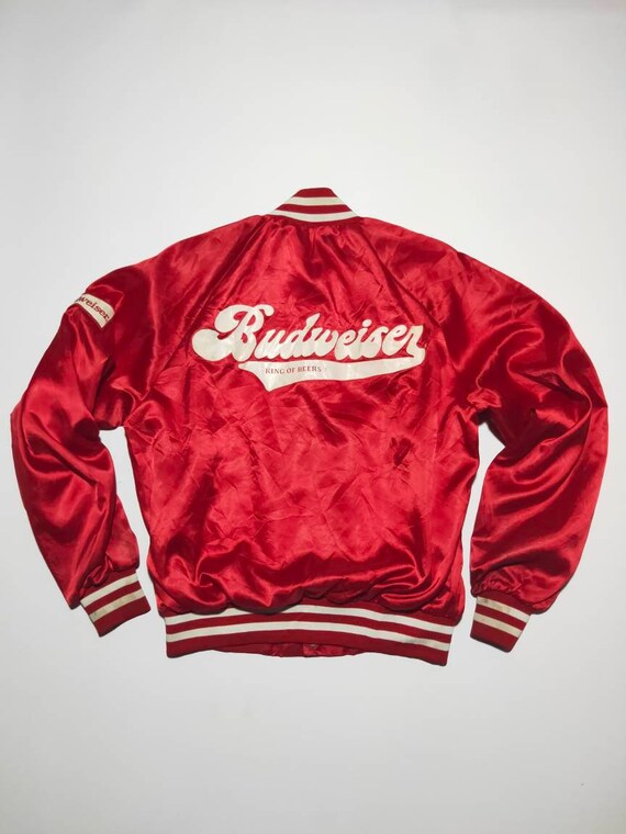vintage 90s Budweiser Bomber jacket