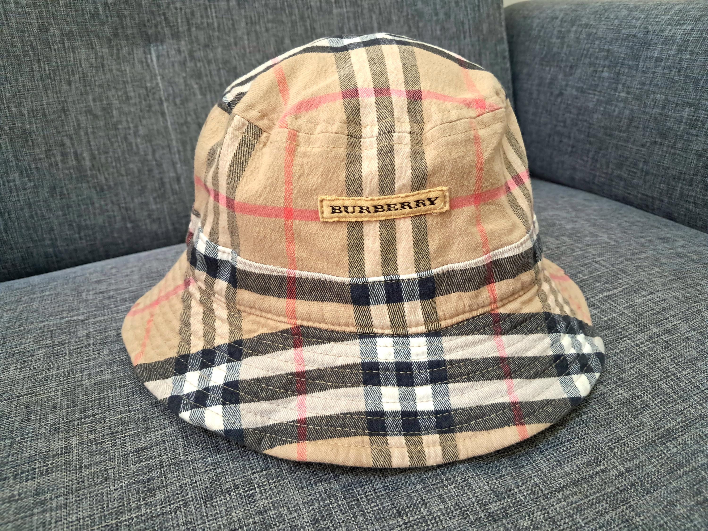 ヴィンテージ バーバリー ロンドン ノバチェック バケットハット