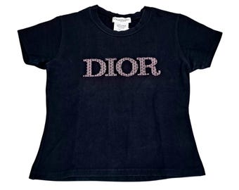 Miss Dior Logo Pink T-shirt - Etsy
