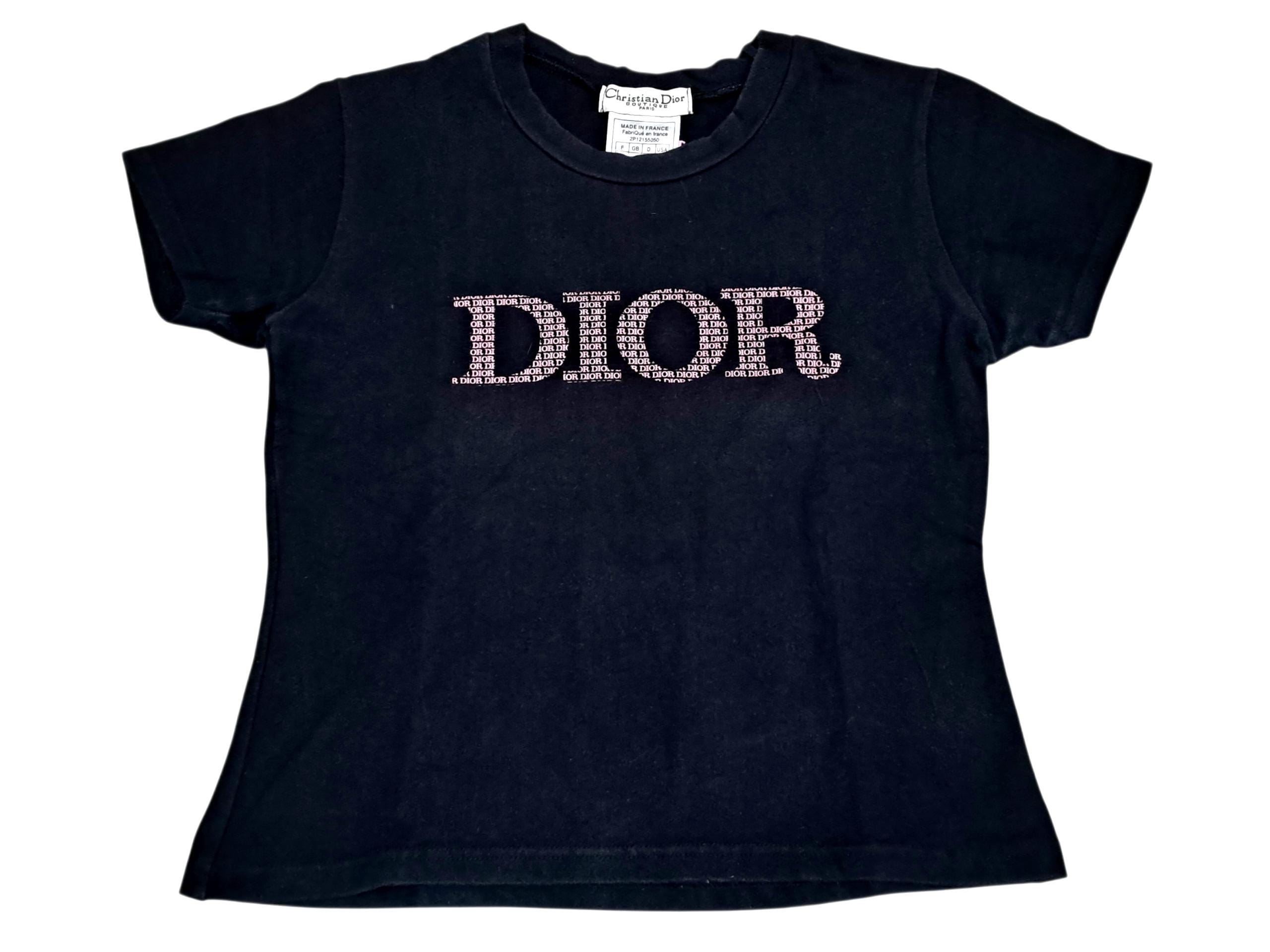 ディオール Dior トロッター ロゴ 半袖Tシャツ