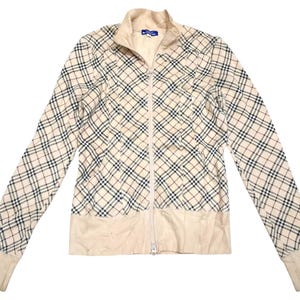 Vintage BURBERRY London Nova Check Tracktop jacket with Logo Prorsum