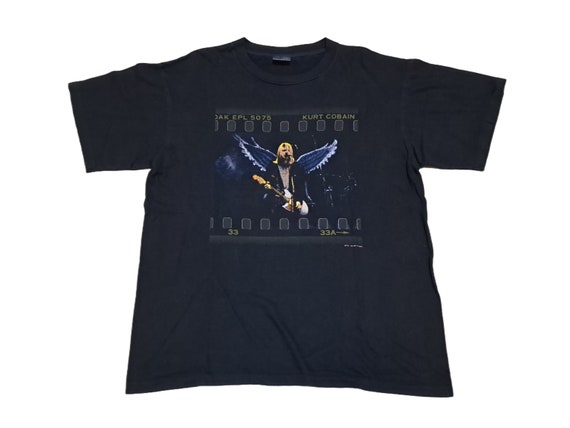 90s  Cobain Angel Wing Tシャツ ALLSPORT 90s Cobain Angel Wing Tシャツ ALLSPORT Vintage Kurt Cobain 1999