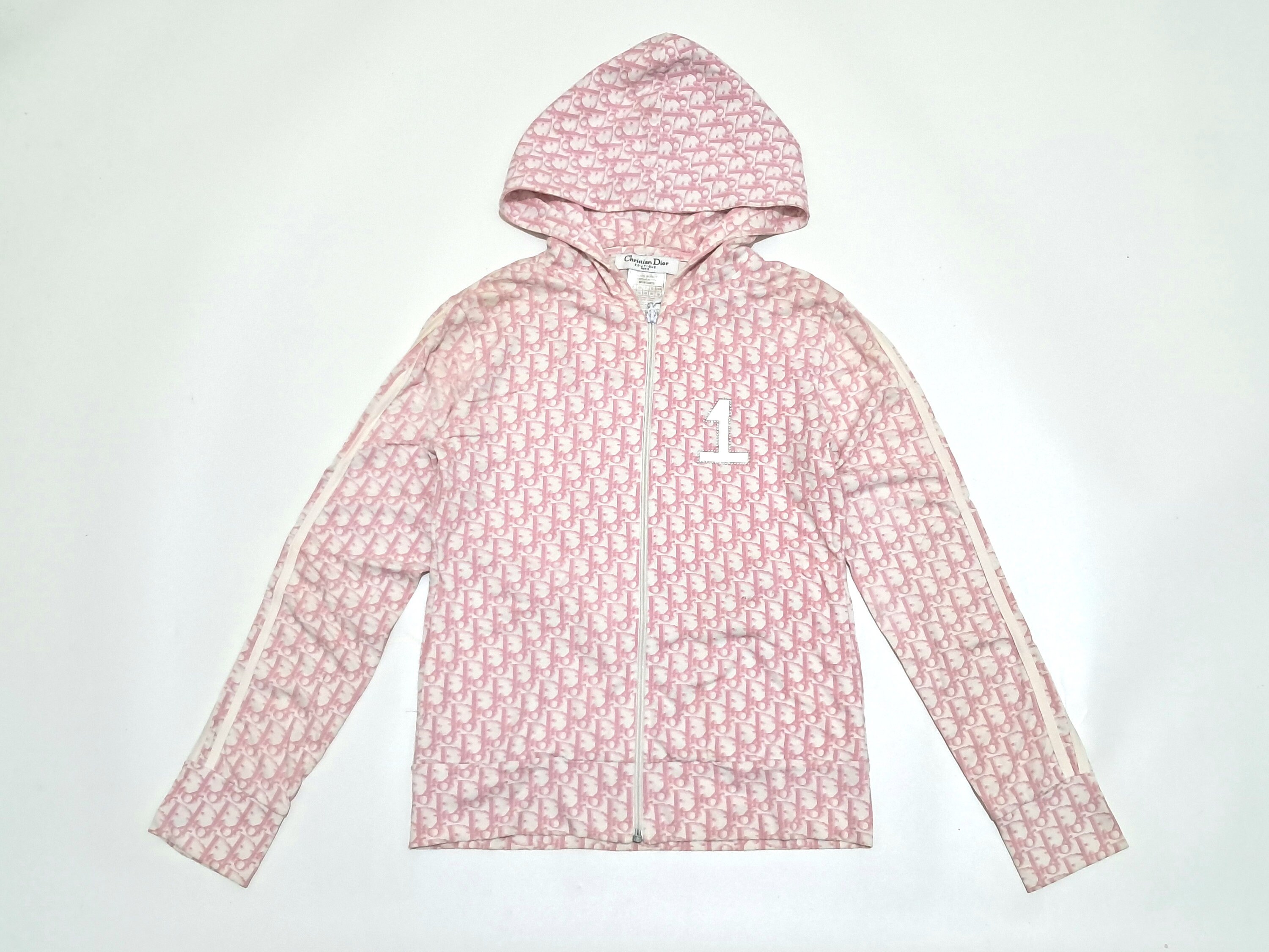 Vintage Christian Dior Jaket Zip Hoodie Monogram - Etsy Vintage Christian Dior Jaket Zip Hoodie Monogram - Etsy