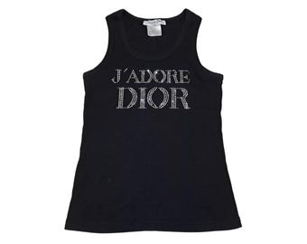 クリスチャンディオール　J'ADORE DIOR 黒Tシャツ　レディース 美品 大人気 クリスチャンディオール J'ADORE DIOR 半袖 Tシャツ