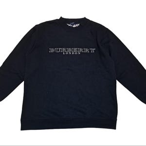 Vintage BURBERRY London Crewneck Logo Spellout