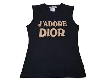 Vintage Christian Dior J'Adore Dior Tanktop - Christian Dior T-Shirt